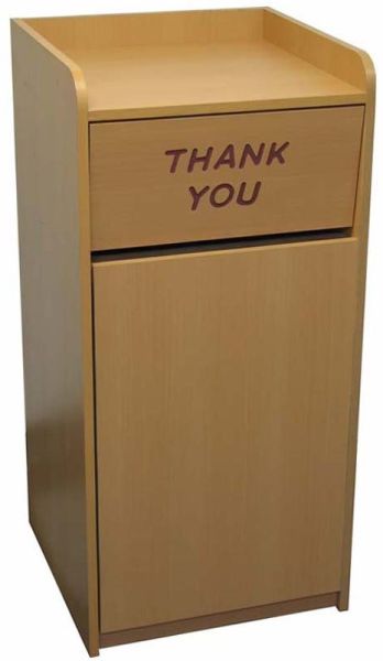 Quick Ship Restaurant Trash Receptacle CT203QS1