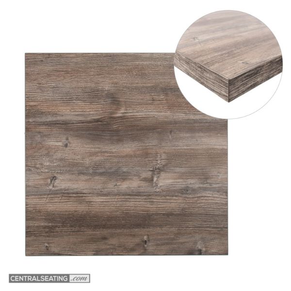 DUROlight Melamine Table Top, Vintage Pine - TLDVP