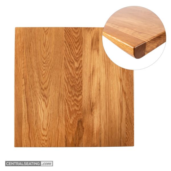 Plank solid wood table top