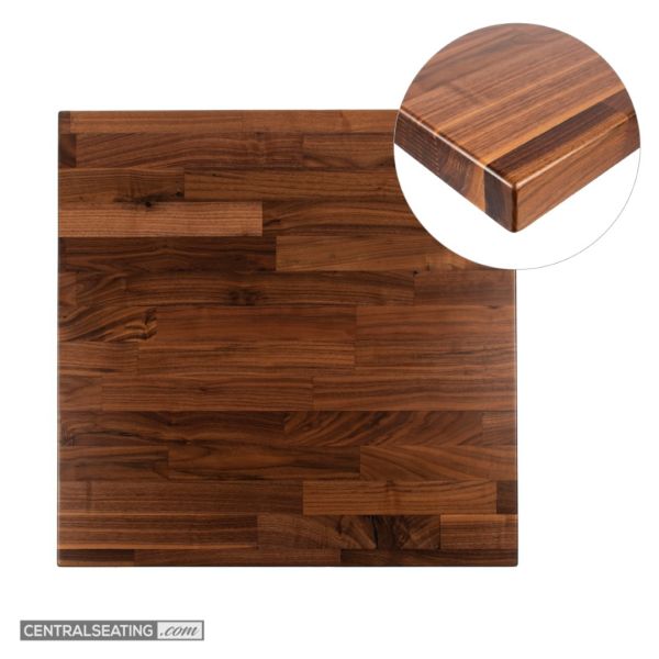 solid walnut wood table top