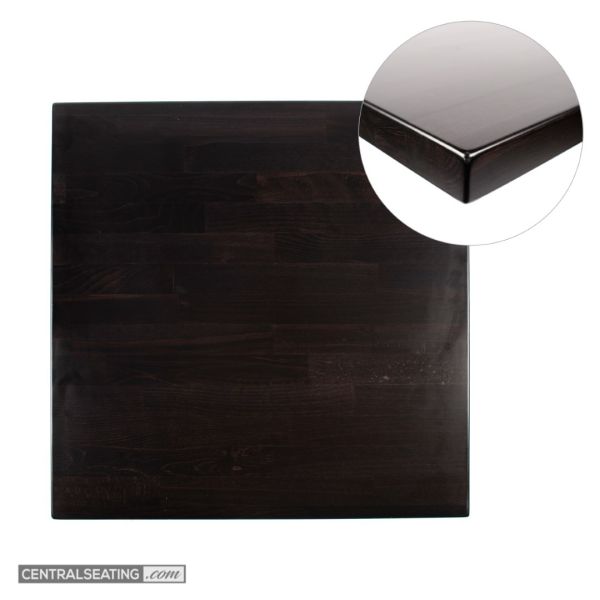 Espresso color table top