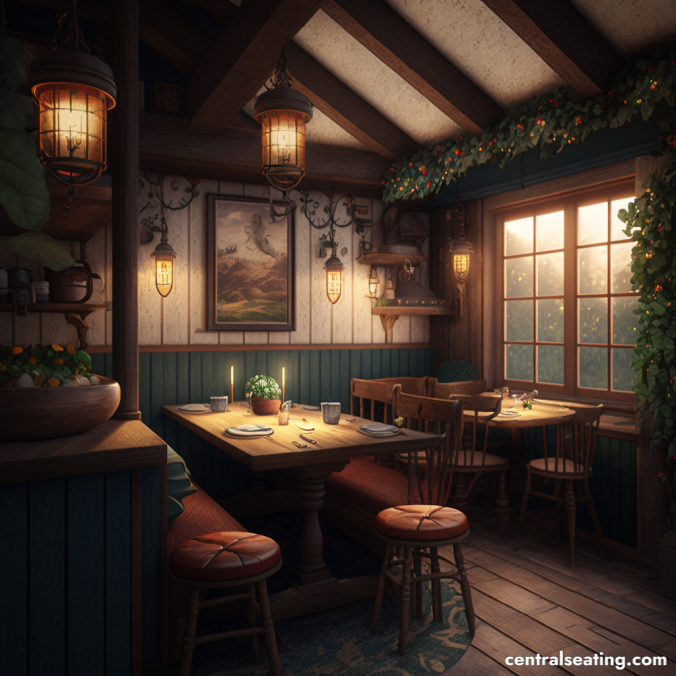 Cozy Cottage Restaurant Interior Design