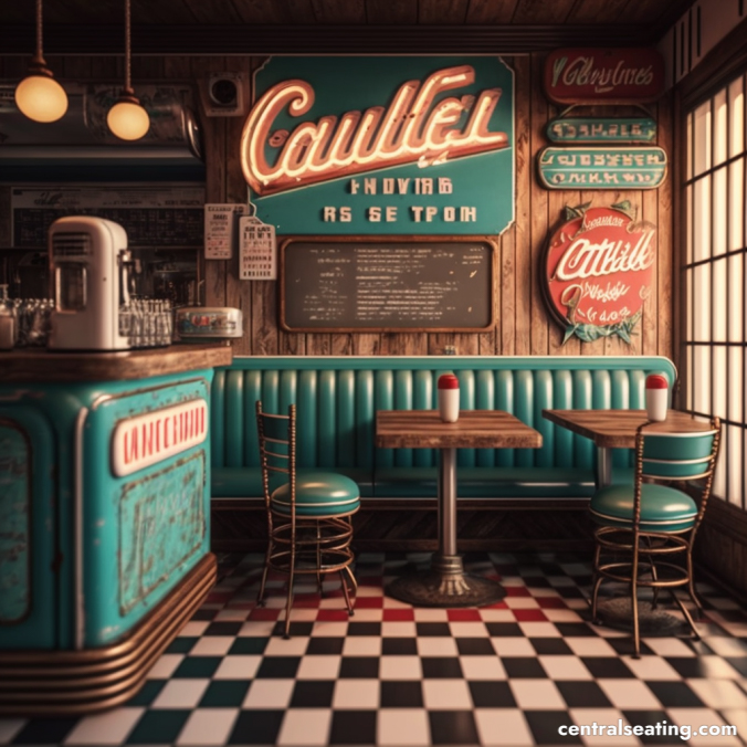 Retro Chic Restaurant Interior Design
