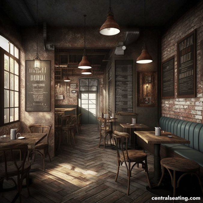 Vintage Flair Restaurant Interior Design