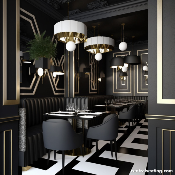 Edgy Chic Restaurant Interior Design