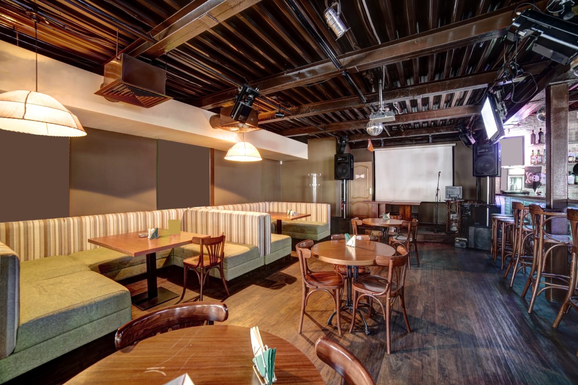 u shape restaurant booth 